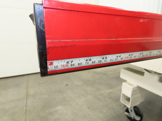Wilson Tool Express Rail 8 ft Press Brake Clamp Hydraulic 20mm Safety Tang
