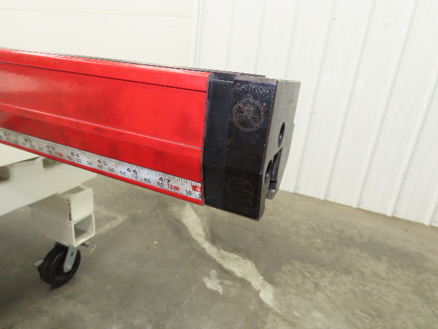 Wilson Tool Express Rail 8 ft Press Brake Clamp Hydraulic 20mm Safety Tang