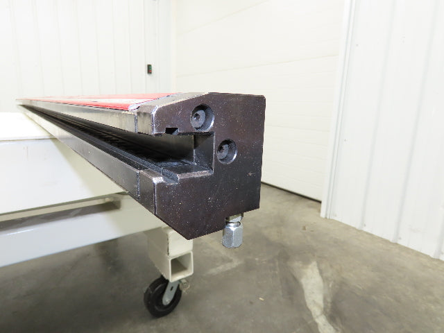 Wilson Tool Express Rail 8 ft Press Brake Clamp Hydraulic 20mm Safety Tang