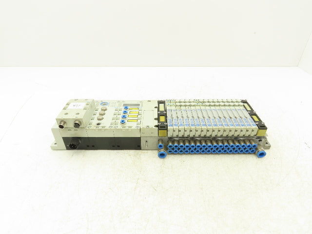 Festo VMPA1-FB-EMG-8 533345 Air Solenoid 16-Valve Manifold 24V w/CPX Modules