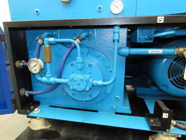 Tuthill KT 505LP Kinney Rotary Piston Vacuum Pump Blower 4" ANSI Inlet
