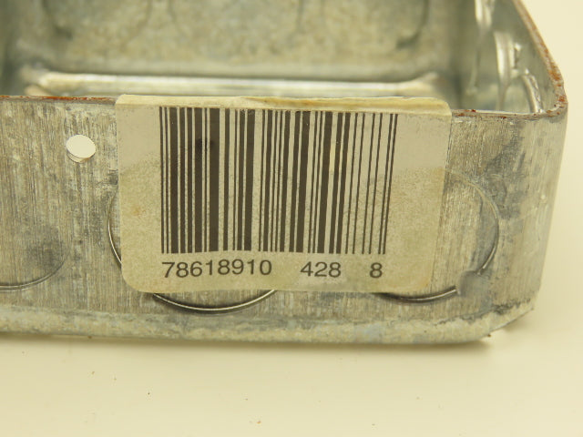 Crouse-Hinds TP428 4" Square Box Extension Ring 1-1/2" Deep w/Knockout Lot of 50