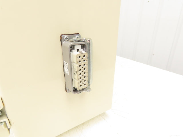 Hoffman A302408LP Electrical Enclosure 30x24x8" Control Panel 4.75x3.75" Cutout