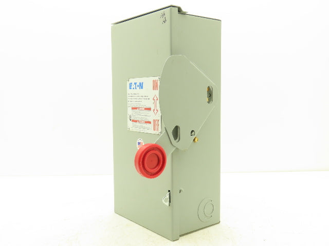 Eaton DH361URK Non Fusible Disconnect Safety Switch 30A 600V 3Ph NEMA 3R