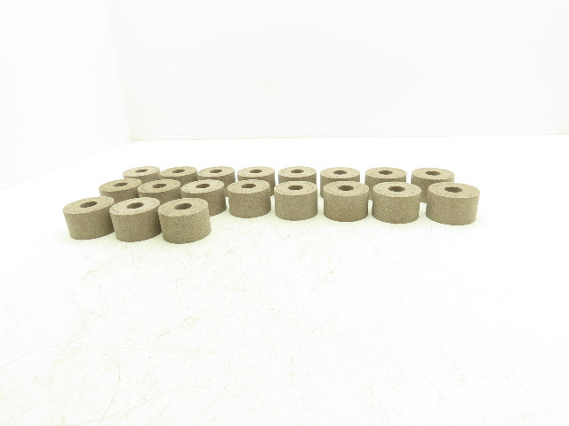 Norton Abrasives GWBL430 Grinding wheel 7/8" Bore 1-1/2"Wide 2-1/2"OD Lot of 19