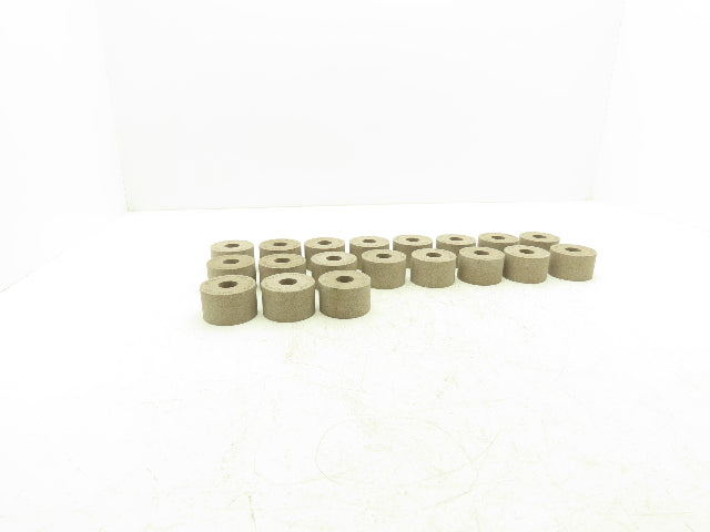 Norton Abrasives GWBL430 Grinding wheel 7/8" Bore 1-1/2"Wide 2-1/2"OD Lot of 19