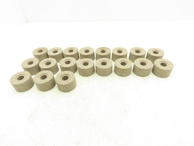 Norton Abrasives GWBL430 Grinding wheel 7/8" Bore 1-1/2"Wide 2-1/2"OD Lot of 19