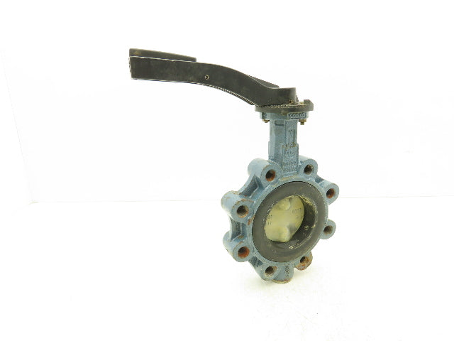 Ebro Z014-A 3" Lug Butterfly Valve DN80 CF8M Stainless Disc Resilient Seat