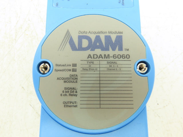 ADAM ADAM-6060 Advantech IO 6DI/6 Relay Data Acquisition Module Relay Ethernet