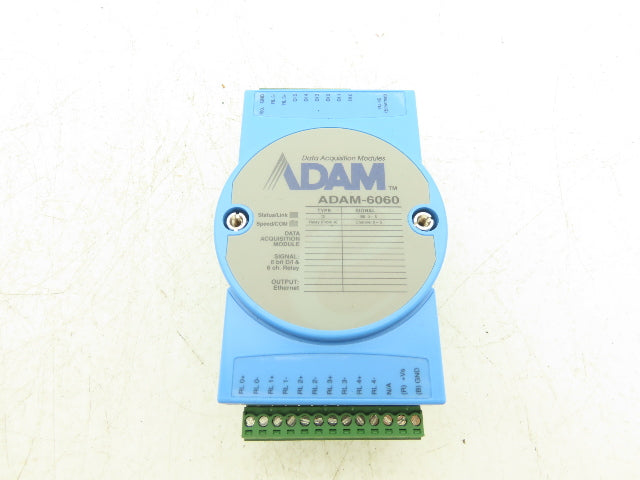 ADAM ADAM-6060 Advantech IO 6DI/6 Relay Data Acquisition Module Relay Ethernet