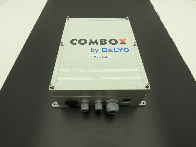 11x9x3 Enclosure 11.5"x9"x3" O Ring Gasket DIN Rail Made Of ABS Lot Of 4