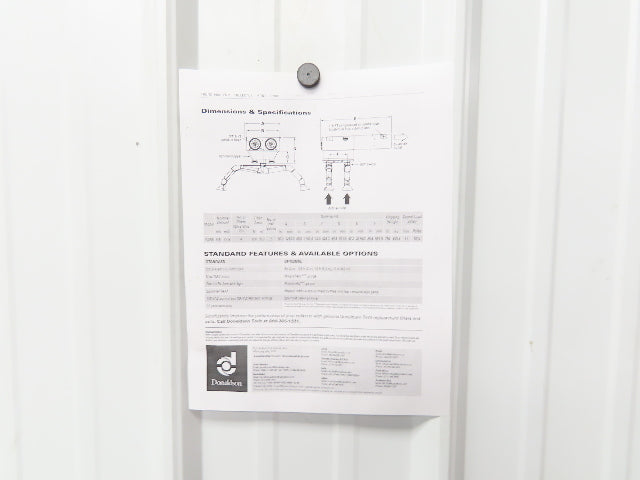 Donaldson Trunk 2000 Torit Fume Collector Ex-Arms 2 Station Trunkline 5Hp 890CFM