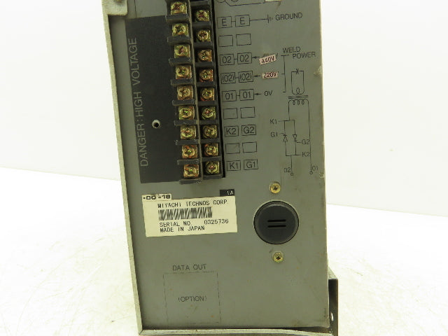 Miyachi CT-110B Weltouch Welding Controller Power Supply Weld Monitor