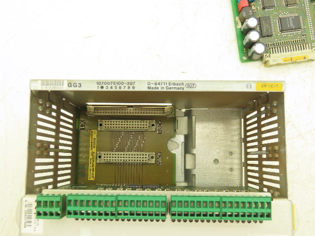 Bosch GG3 1070075100-207 Rack 7 Place W/4 Cards Profibus Module 3-24VDC Modules