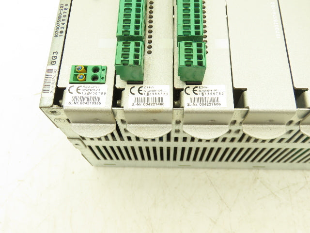 Bosch GG3 1070075100-207 Rack 7 Place W/4 Cards Profibus Module 3-24VDC Modules