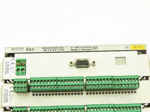 Bosch GG3 1070075100-207 Rack 7 Place W/4 Cards Profibus Module 3-24VDC Modules