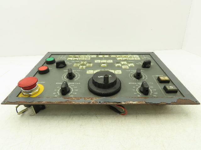 Fanuc Okuma E021-161-100-280 HMI Operator Control Panel Assembly *See Photos
