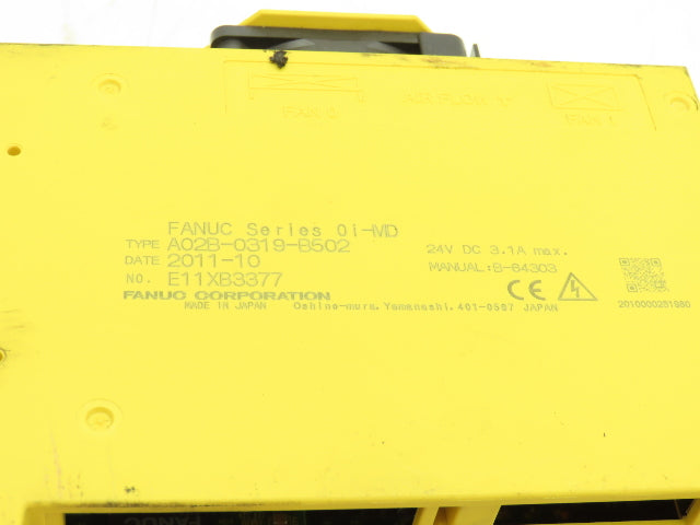 Fanuc A02B-0319-D515/M CNC 0i-MD HMI Control Panel Display A02B-0319-B502