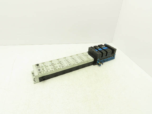 Festo 173945/173946 CPA14-VI Air Solenoid 10-Valve Manifold w/CPX Modules 24V