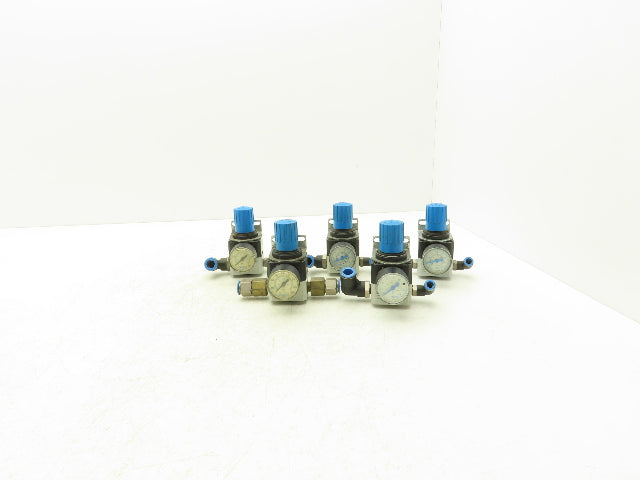 Festo LRP-1/4-4 Precision Air Pressure Regulator G1/4" 60/175psi Lot of 5