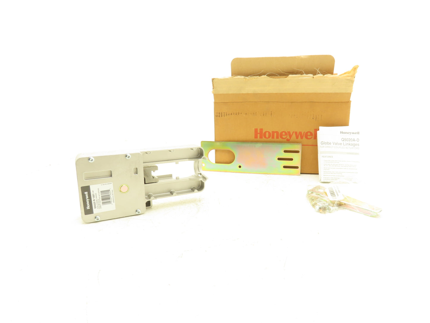 Honeywell Q5020 B 1001 Globe Valve Linkage Use W Direct Coupled Actuator