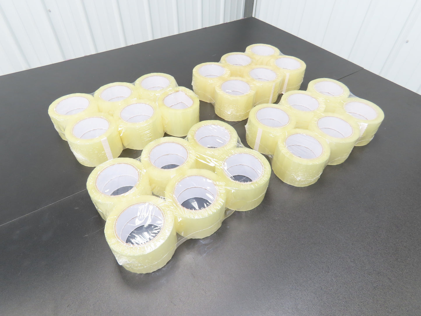 24 Rolls 3" Wide Clear Tape Packaging Carton Sealing Tape 72mm 110 Yard 2 Mil