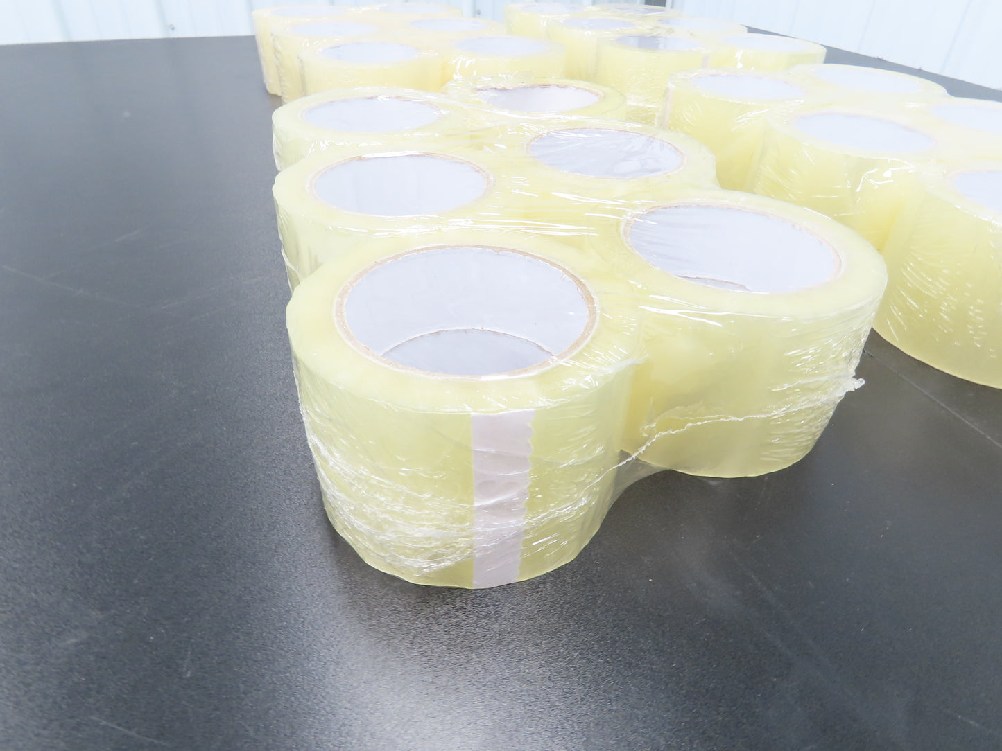 24 Rolls 3" Wide Clear Tape Packaging Carton Sealing Tape 72mm 110 Yard 2 Mil