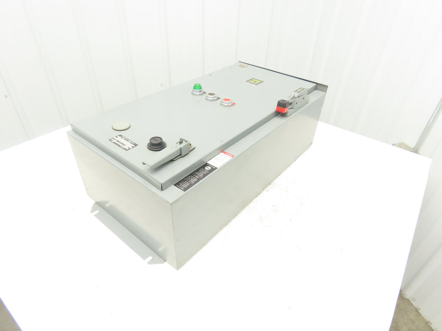 Square D 8536SC03 Combination Motor Starter NEMA Size 1 10HP 460V 3R Enclosure