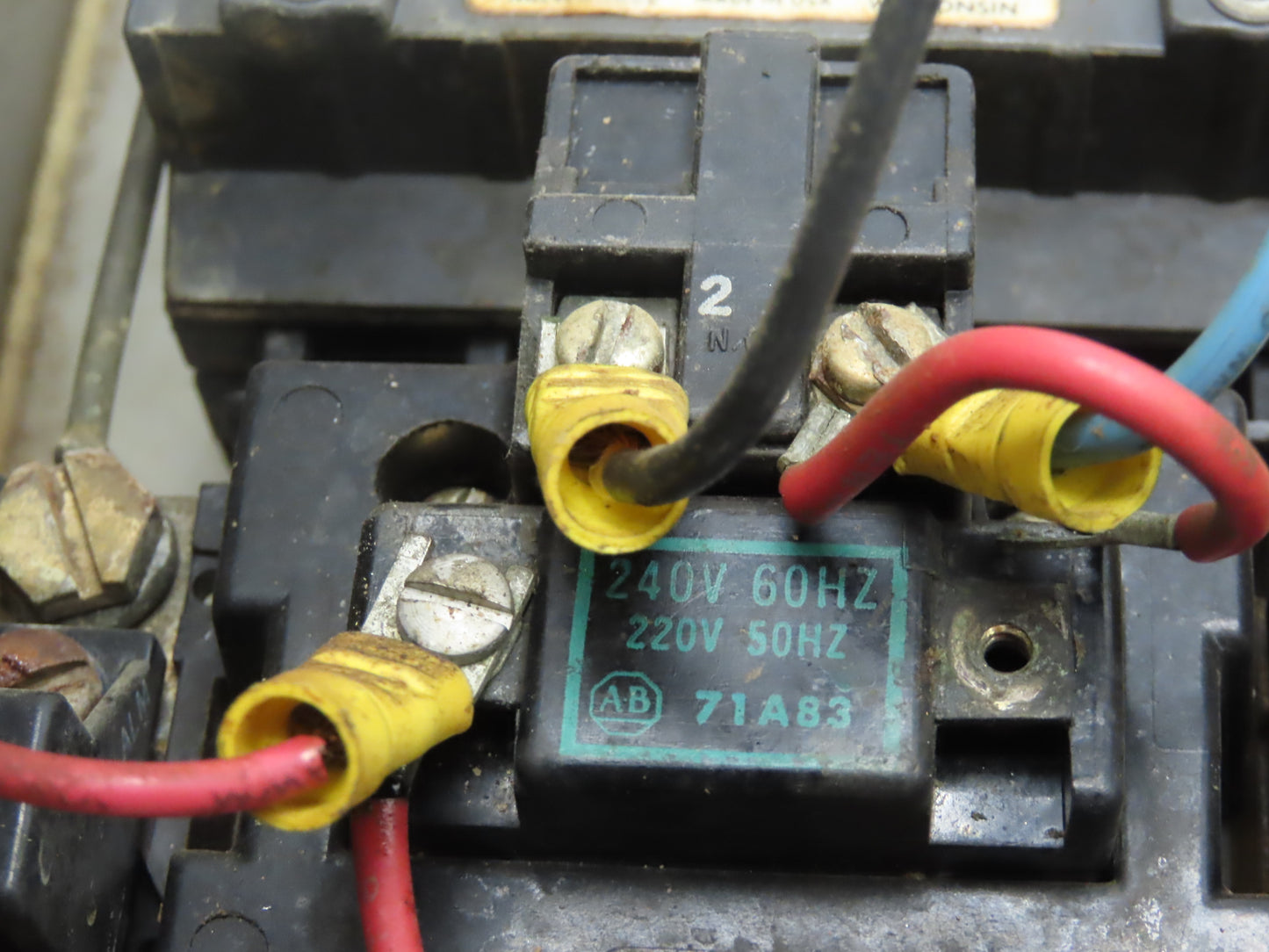 Allen Bradley 712-CCAD26 Combination Starter NEMA Size 2 Stainless 25HP 600V 3ph