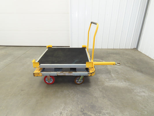Scharine Hercu-Hauler 2000lbs 37.75x37.75" Platform 18" Deck Height Tow Cart