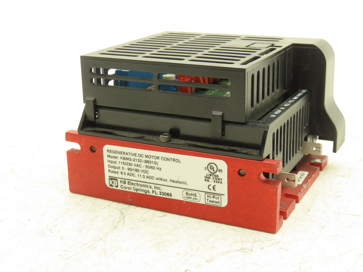 KB Electronics KBMG-212D Regenerative DC Motor Control 115/230VAC to 0-90/180VDC