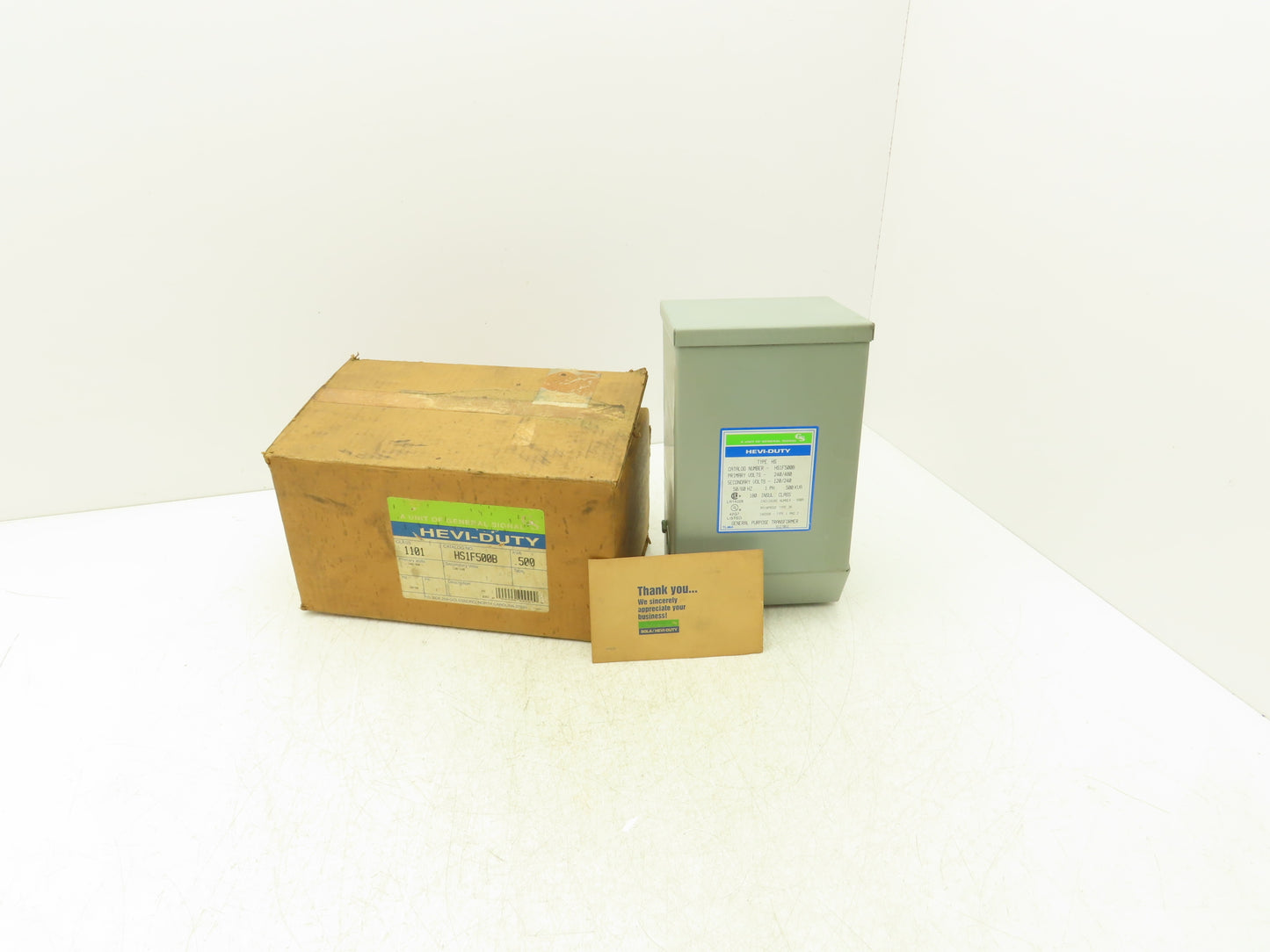 Hevi-Duty HS1F500B Step Down Transformer .500kva 240/480V - 120/240V 1PH 3R