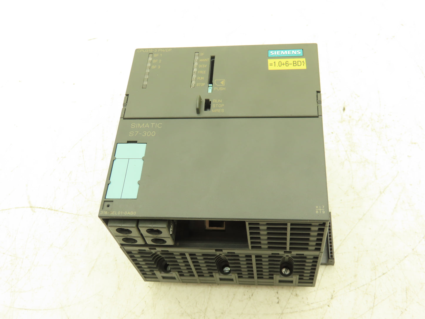 Siemens 6ES7-318-3EL01-0AB0 SIMATIC S7-300 CPU 2 MB Memory DP/Ethernet/PROFINET