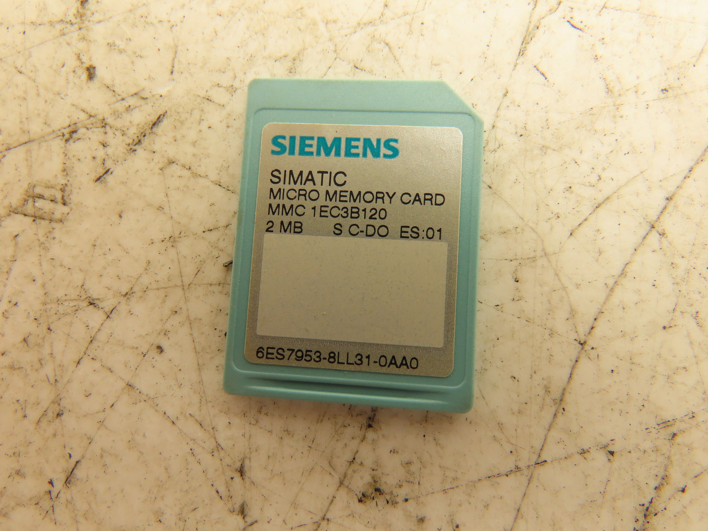 Siemens 6ES7 9538LL310AA0 SIMATIC S7 Micro Memory Card MMC 2 MB S7-300/C7/ET 200
