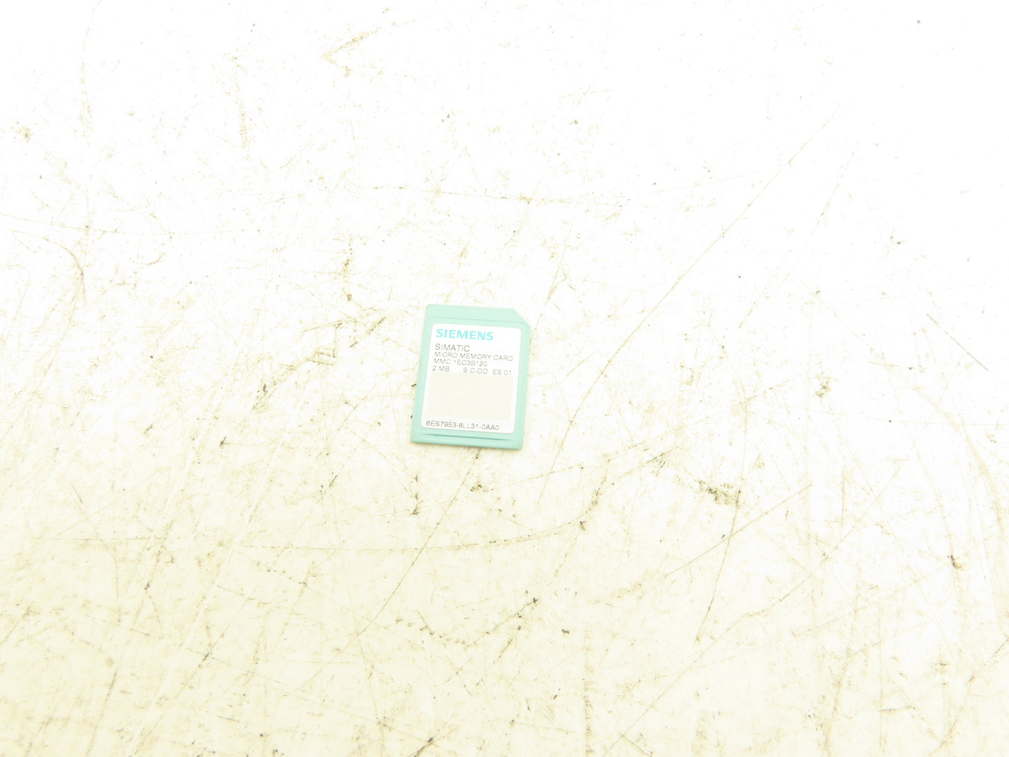 Siemens 6ES7 9538LL310AA0 SIMATIC S7 Micro Memory Card MMC 2 MB S7-300/C7/ET 200