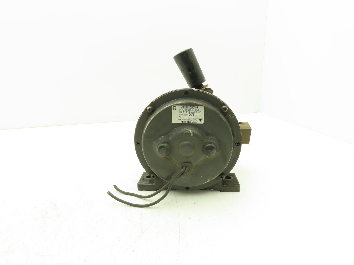 Yaskawa Electric PMED-12-HQ61 Welder Wire Motor Feeder 24V Size 1.2 Roller