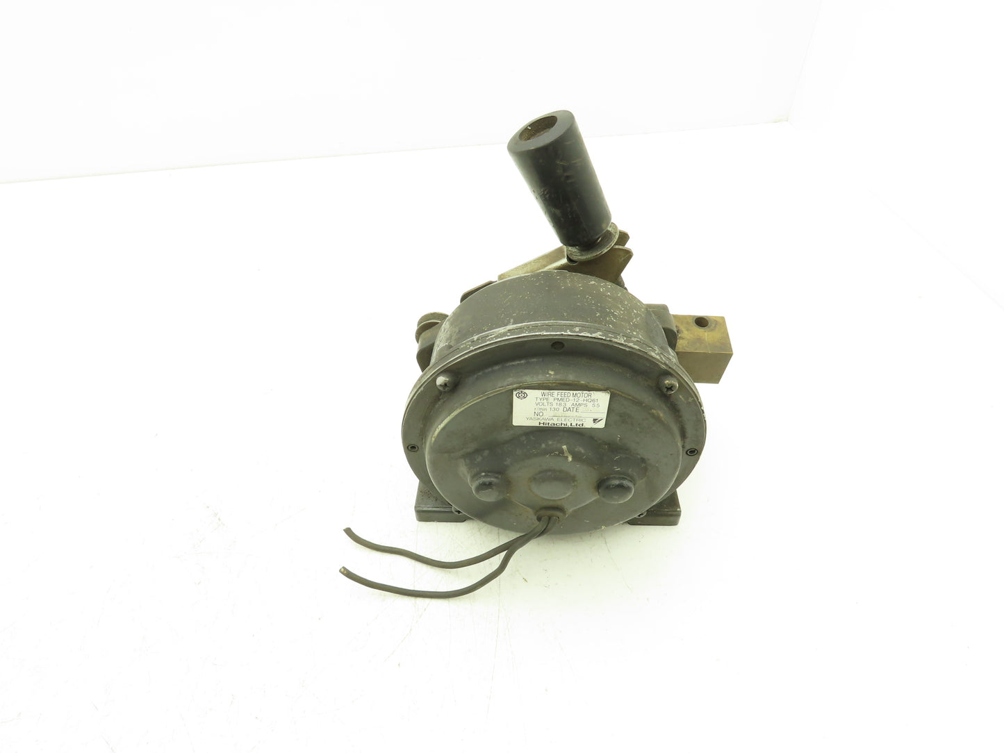 Yaskawa Electric PMED-12-HQ61 Welder Wire Motor Feeder 24V Size 1.2 Roller