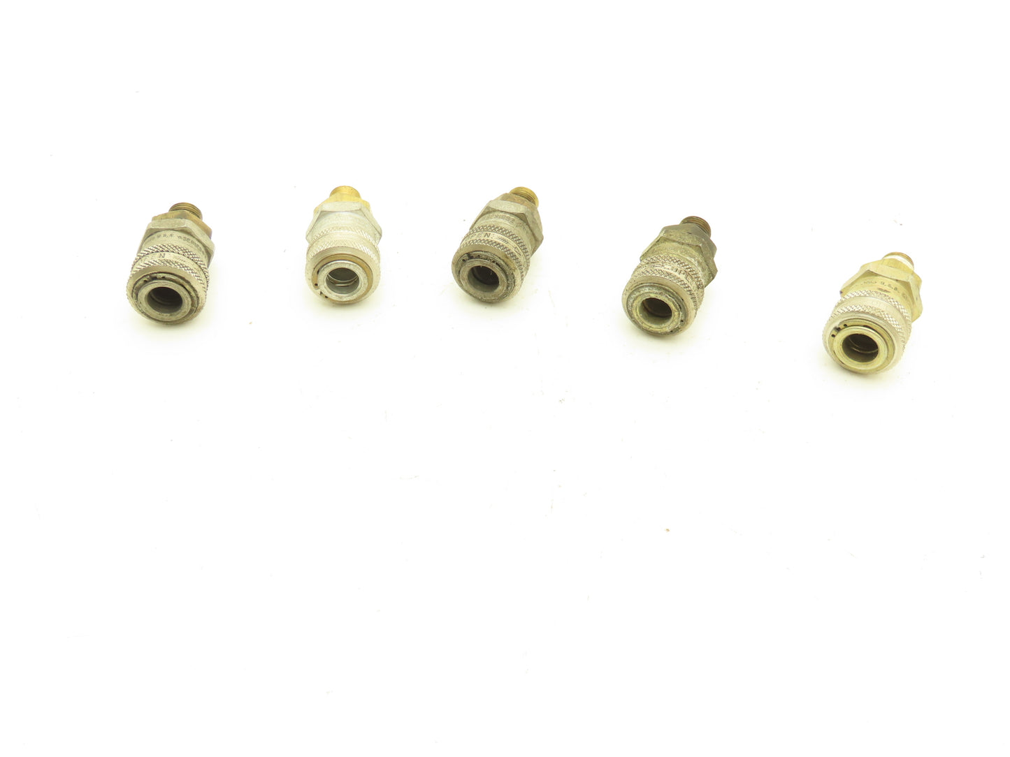 Hanson 2-RL Quick Disconnect Coupling Series 2 W Male 1/4" NPT Lot of 5