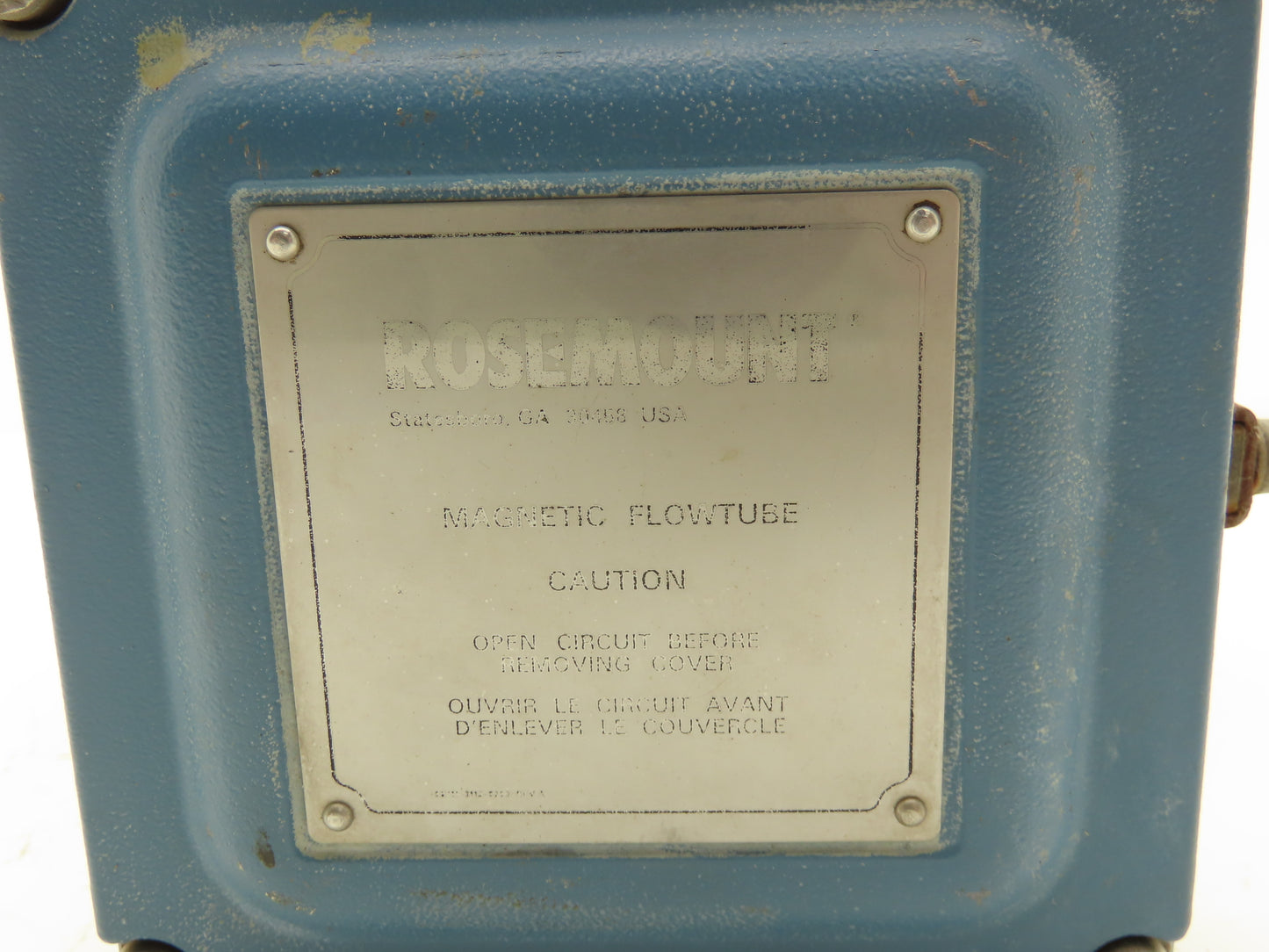 Rosemount TSA040R1G1 Magnetic Flow Tube 4" 740Max PSI @300F 40VDC