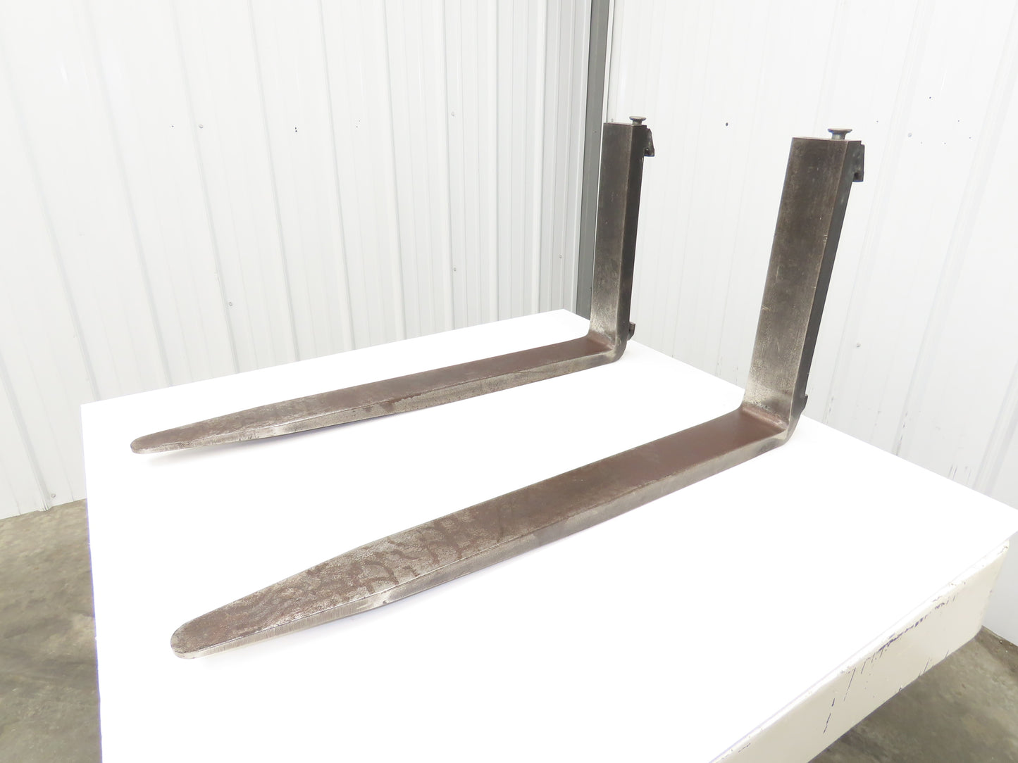 Cascade 7000025 4x42" Class 2 Steel Forklift Forks 16" Carriage 1-Pair *Read