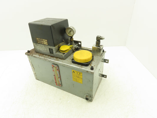 SKF MKU12-BW6-OI18+PSI Lubrication Pump Machine Oiler 6.7L Tank 0.1 L/Min 200V