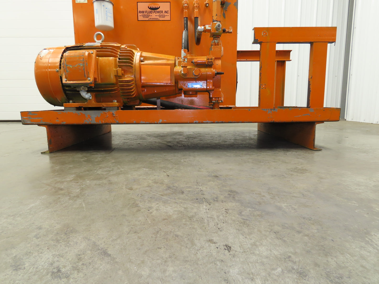 Continental RHM Hydraulic Power Unit 29 GPM 3000 PSI 25Hp Pump 100 Gal