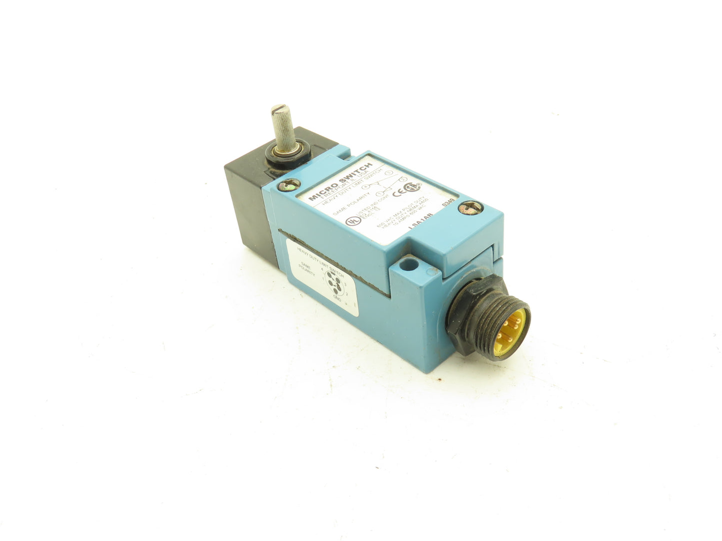 Microswitch LSA1AB Micro Limit Switch 600VAC 10A Side Rotary Silver Contacts