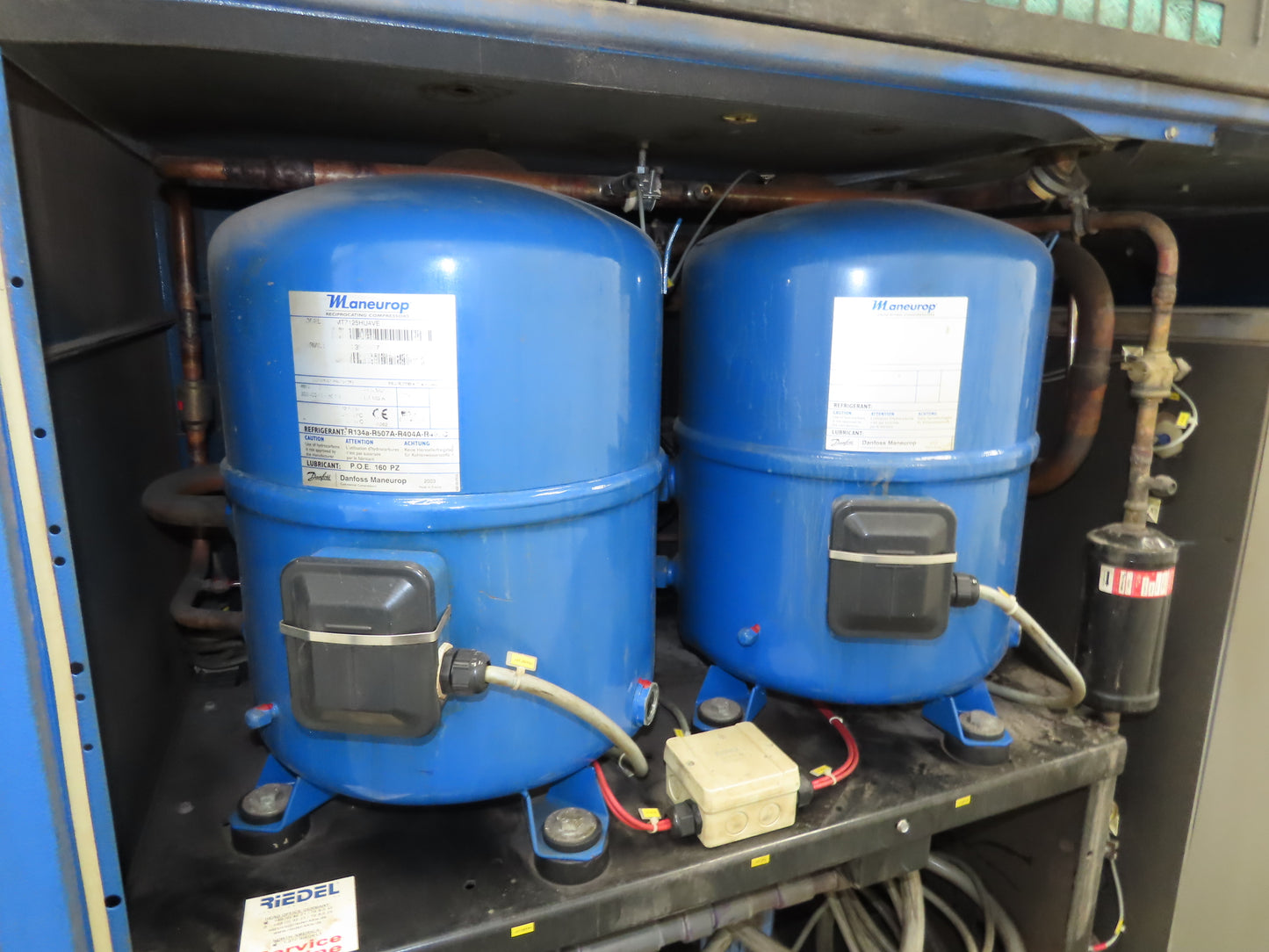 KKW Riedel 0349041 Recirculating Water Cooler Chiller From a Trumpf Laser