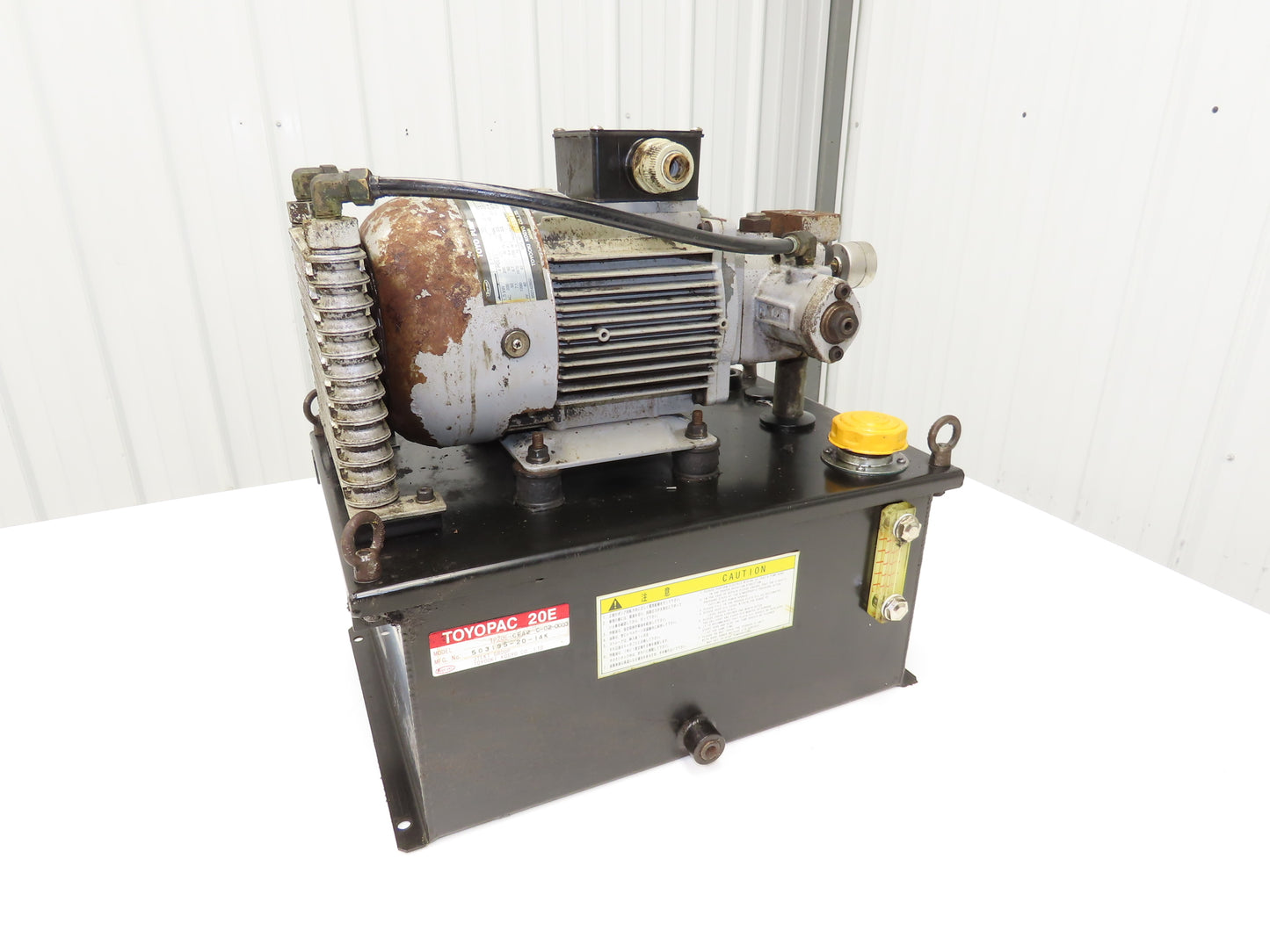 Toyo-Oki Toyopac TP20E-CEA2-C-02 Hydraulic Power Unit 5 Gal 8 GPM 1.5kw 220V 3PH