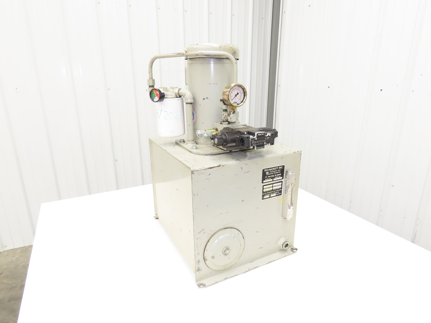 Tec Hackett PFG-40-10A3 Hydraulic Power Unit 10Gal 4GPM 1250PSI 3Hp 230/460V 3PH