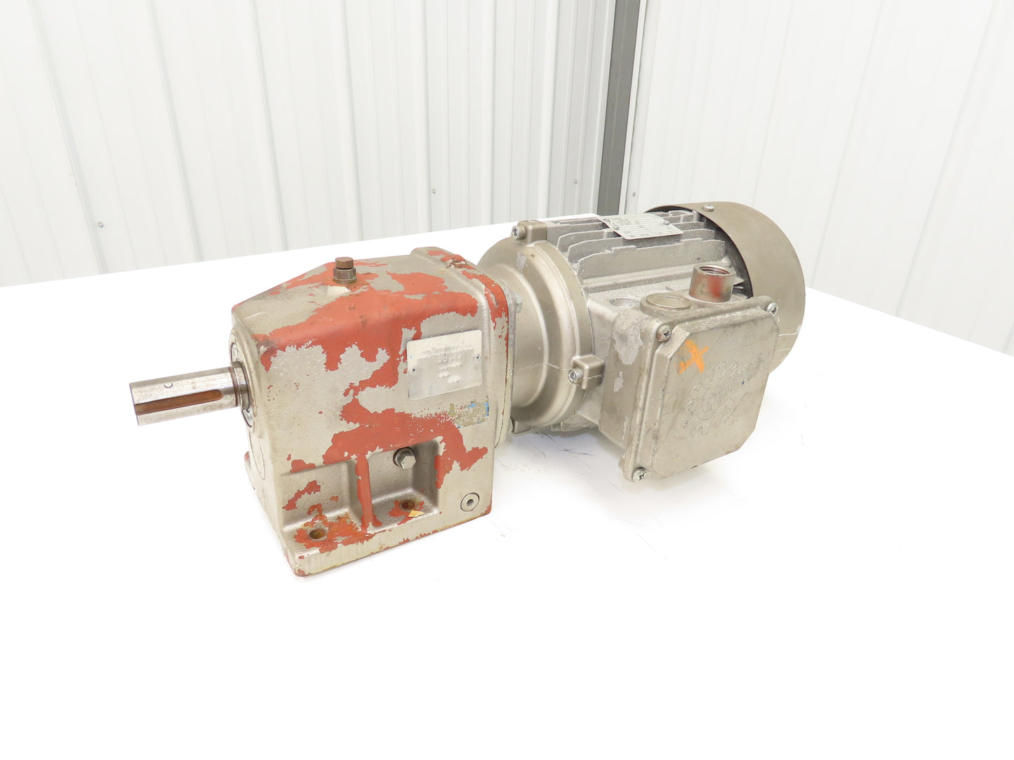 Nord SK90L/4 Inline Gearmotor 18.79 Reducer 1660/88rpm 1.5kw 230/460V 3PH