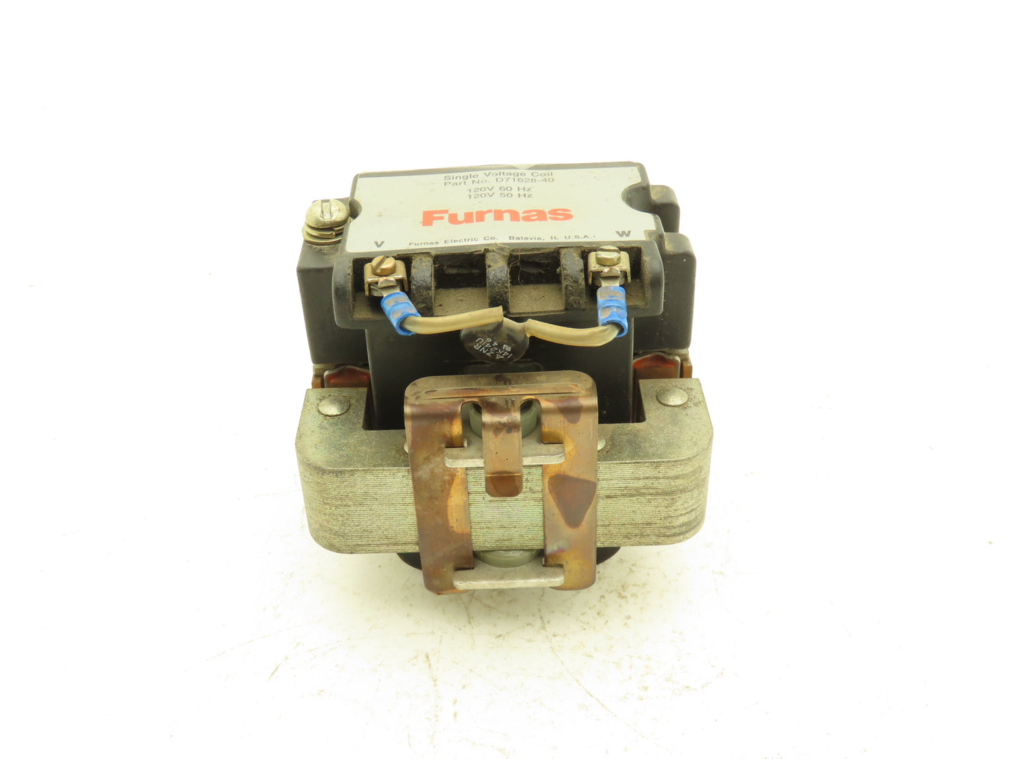 Furnas D71628-40 NEMA 4 Motor Starter Contactor 120V Coil Assembly Only