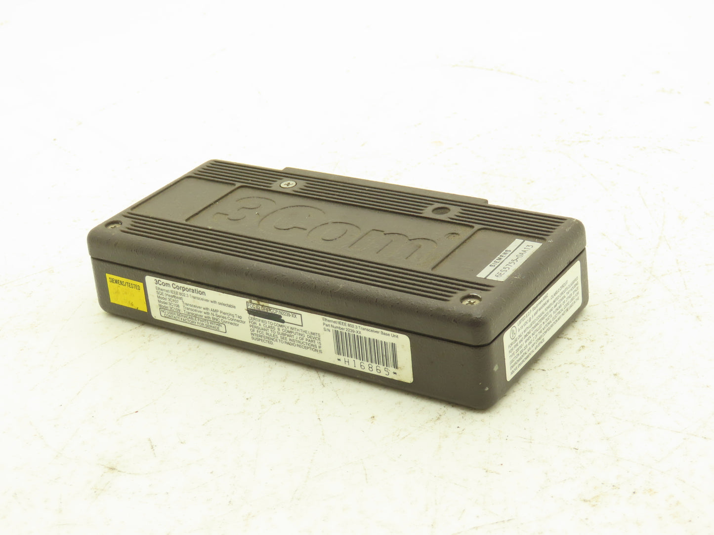 Siemens 6ES5755-0AA13 Ethernet Transceiver Module I/EEE 802.3