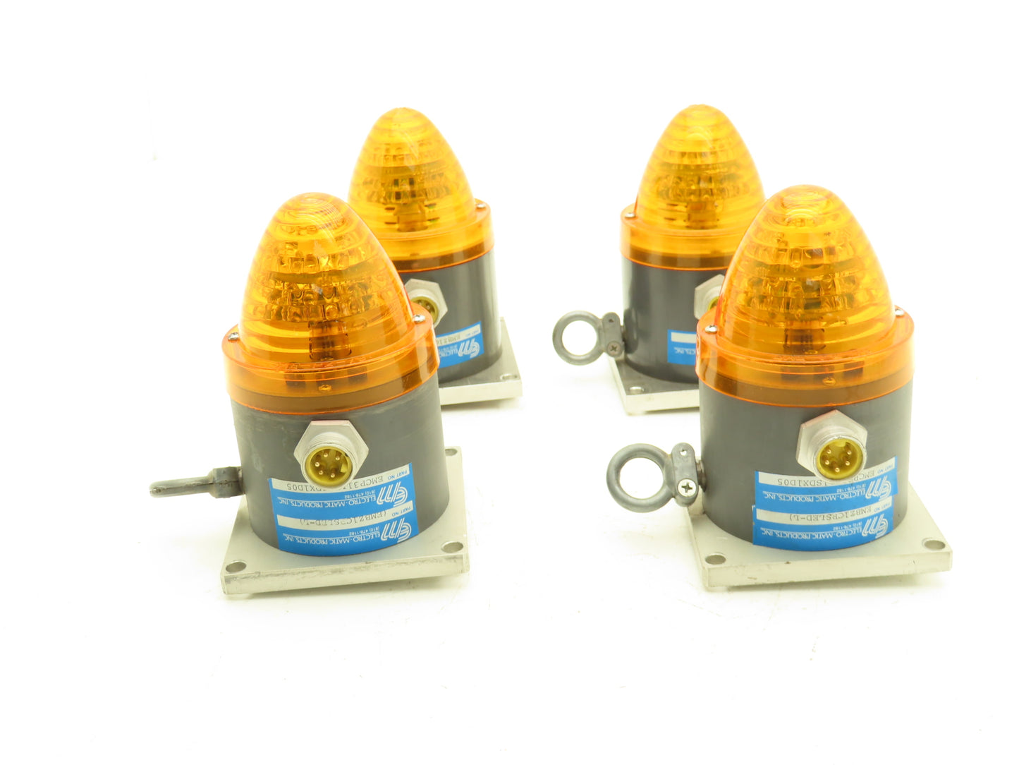 Electro-Matic EMBZ1CPSLED-L LED Warning Light Cable Pull Switch Lot Of 4